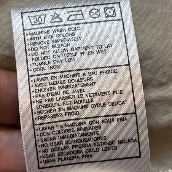 VTG Nike Golf 1/4 Button Jacket Mens XL Rare Y2K Tan Wind Resistant Top Layer - Picture 8 of 10